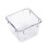 Set organizator sertare plastic transparent, 4 dimensiuni 1