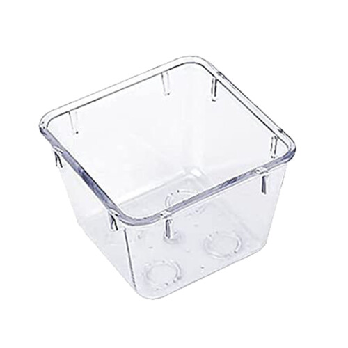 Set organizator sertare plastic transparent, 4 dimensiuni