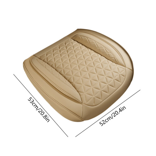 Car Seat Cushion Beige Cooling Comfort 2