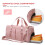 Gym Bag Waterproof Dry Wet Separated 1 Piece 5