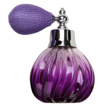 Vintage refillable glass perfume bottle 100ml