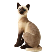 Siamese Cat Plush Toy Soft Stuffed Doll 32cm