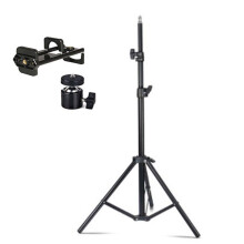 (1pcs) Tabletstatief verstelbaar van 60–160 cm, universele houder voor 5,5"–11" iPhone iPad, handsfree gebruik voor thuis,
