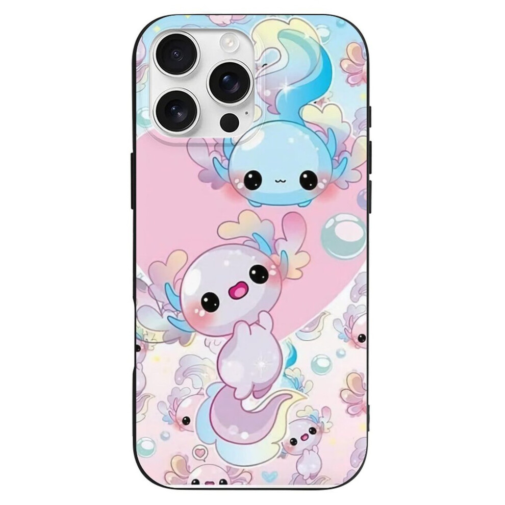 Kawaii Axolotl Tpu Case For Iphone 16 Pro Max 393040726161
