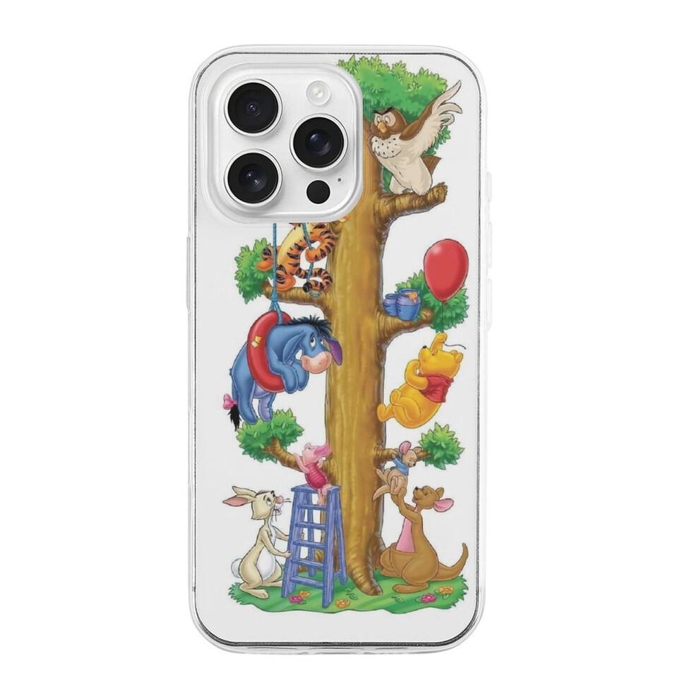 Winnie The Pooh Tpu Iphone 16 Pro Case Â Transparent, 393040726703