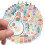 Custom Drink Cup Stickers Waterproof 50-Piece 3