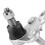 51220-TR0-A01 Car Front Lower Swing Arm   for   1.8L 2.0L 2012-  2013-2015 3