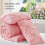 Pink Boho Pintuck Comforter Set Queen 3 pcs 6