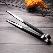 Stainless Steel BBQ Tongs 10 inch Heat Resistant