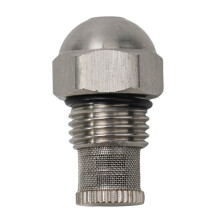 Mist nozzle 1/4 BSPT stainless steel 0.3-1.5 mm