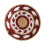 Boheemse wandhanger van stro, handgeweven, 1 stuk 1