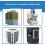 Rubber Shock Absorbers Pack 4 for Air Compressors and 4