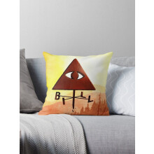 Capa de almofada dupla face Bill Cipher Gravity Falls
