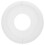 White Round Ceiling Medallion Home Light Fixture Decor 1 6