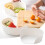 Ycolew droplet-shaped hot pot serving platter with round 1