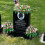 Artificial Rose Headstone Flower Saddle 1 Piece 5