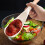 Non-Stick Ceramic Saucepan with Lid 3 QT Wooden Handle 7
