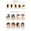 Perruque en cheveux humains Deep Wave Lace Front, densité 180 5