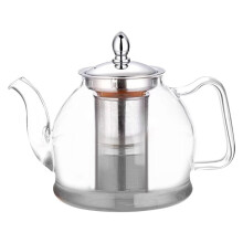 Leott højtemperaturbestandig glas tekande 1 stk.