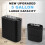 5G motion sensor trash can slim plastic 13L 2