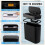5G motion sensor trash can slim plastic 13L 6