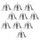Christmas Hanging Ornaments Gold Silver Bells 2cm 1