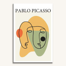 Affiche minimaliste 16x24 pouces, reproduction d'art abstrait de Picasso