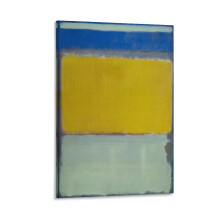 Kék Sárga Világoszöld1950Rothko vászonkép 40x60 cm
