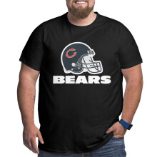 CHI Bears Herren-Football-T-Shirt in großen Größen