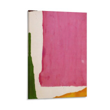Pôster em tela com pintura abstrata de Helen Frankenthaler, 20x30cm