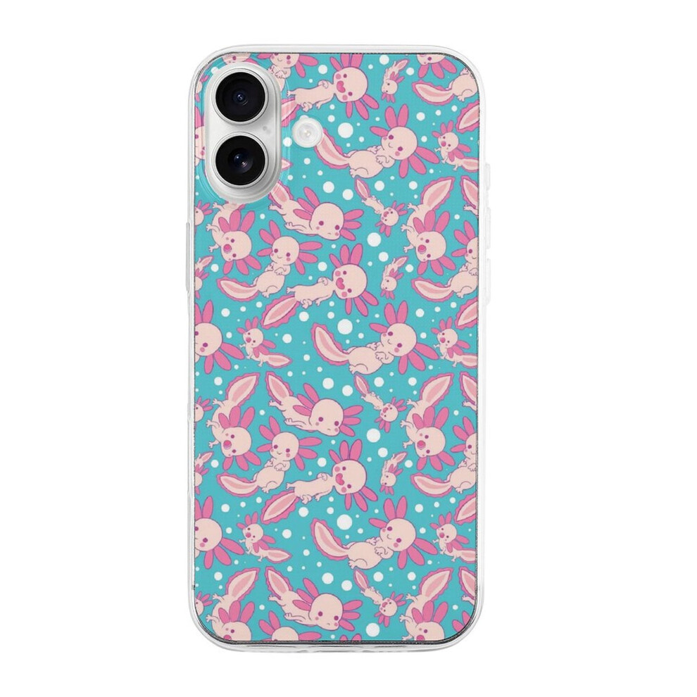 Kawaii Axolotl Tpu Iphone 16 Plus Case Â Ultra Slim 393040726864