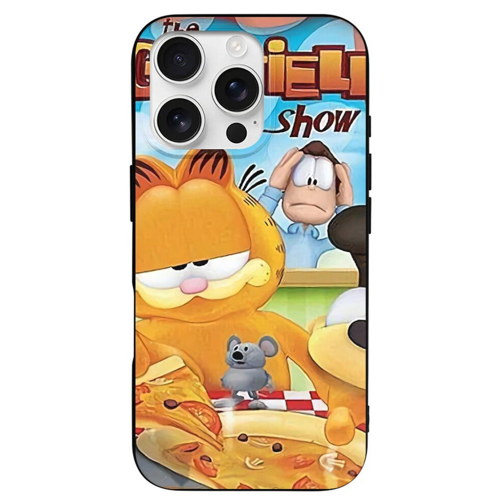 Garfield Tpu Case For Iphone 16 Pro Slim Black 393040727670