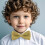Bow Tie Solid Color Adjustable for Kids Gold Free Size 2