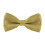 Bow Tie Solid Color Adjustable for Kids Gold Free Size 4