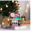 Ξύλινο Χριστουγεννιάτικο Φορτηγό Advent Ημερολόγιο Ρουστίκ Αγροικία 1
