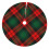 Christmas Tree Skirt Plaid 48 Inch Thick Rustic Decor 1