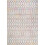 Boho vintage diamond area rug ivory multi 4x6 ft 8