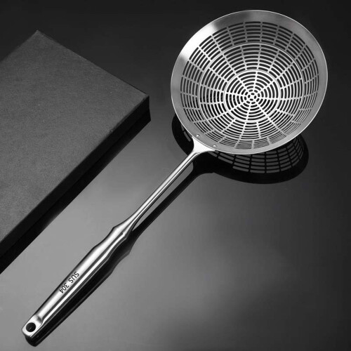 304Stainless Steel Colander with Long Handle1Pc