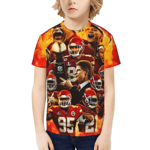 Νεανική κοντομάνικη μπλούζα KC Chiefs για λάτρεις των σπορ