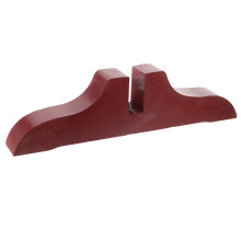 Room Divider Stand with Wooden Base and Support Legs