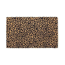Cheetah Spot Coir Door Mat