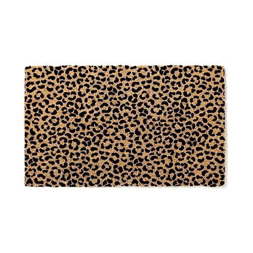 Cheetah Spot Coir Door Mat
