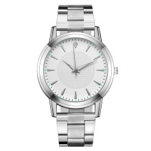 Quartz horloge met roestvrijstalen wijzerplaat, casual armbandhorloge