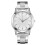Quartz ur rustfrit stål urskive casual armbåndsur 1