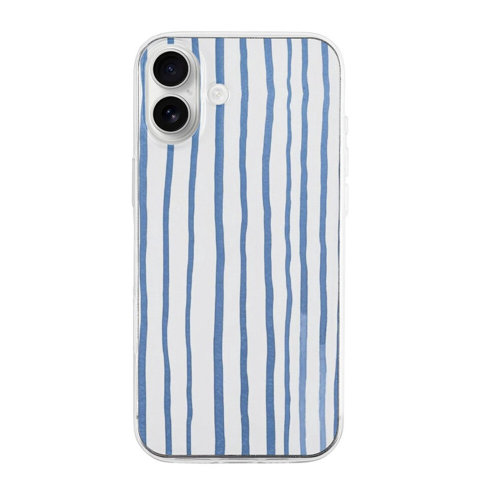 Tpu Iphone 16 Plus Case Striped Ultra-Slim 393040724976