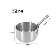 Linyes stainless steel milk pot 100ml