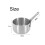 Linyes stainless steel milk pot 100ml 1