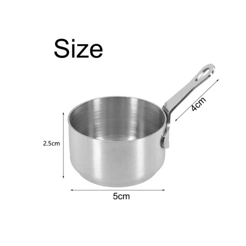 Linyes stainless steel milk pot 100ml