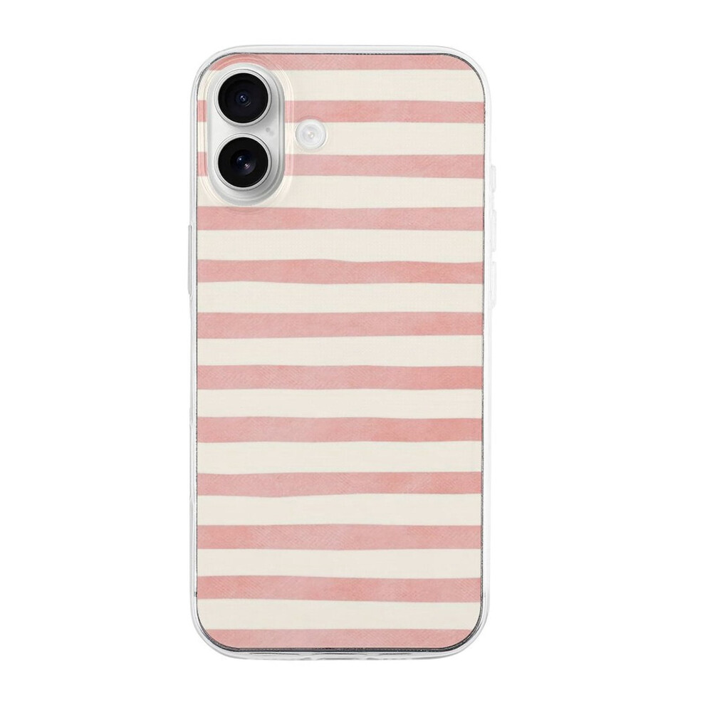 Tpu Iphone 16 Plus Case Striped Ultra-Slim 393040726260
