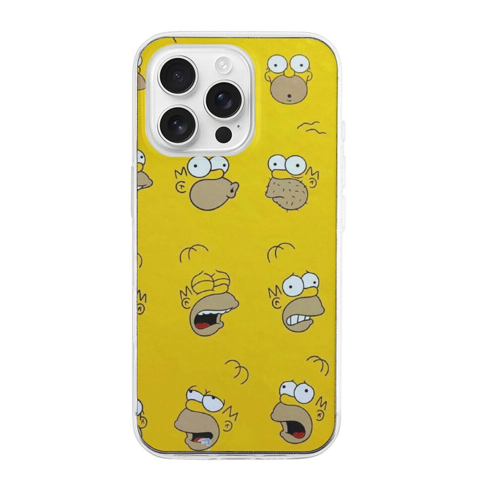 Simpson Tpu Case For Iphone 16 Pro Â Transparent Slim 393040726413